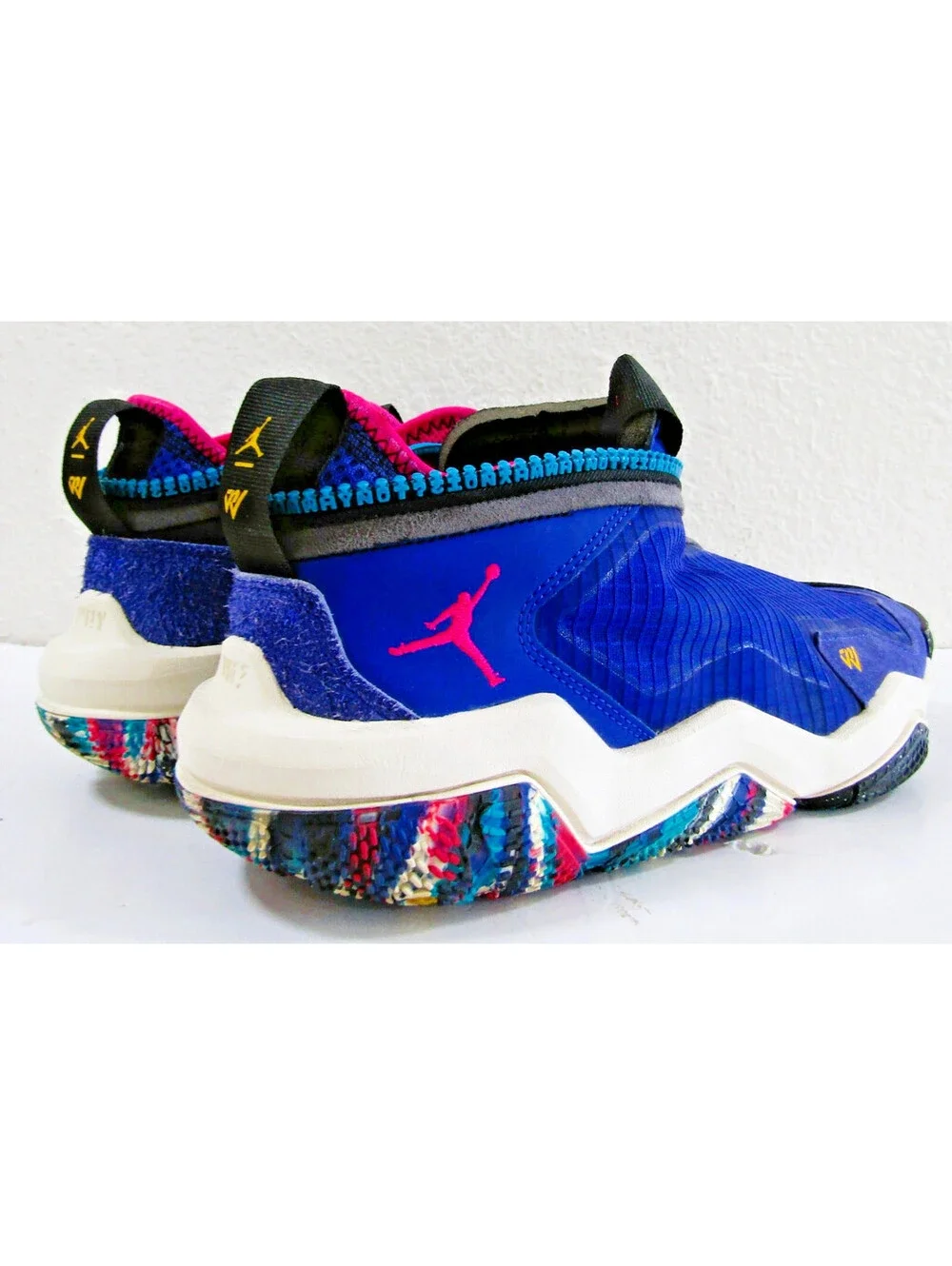 Jordan Why Not Zero.4 Hyper Royal Basketball Shoes 10.5 DO1289-401 with Box
